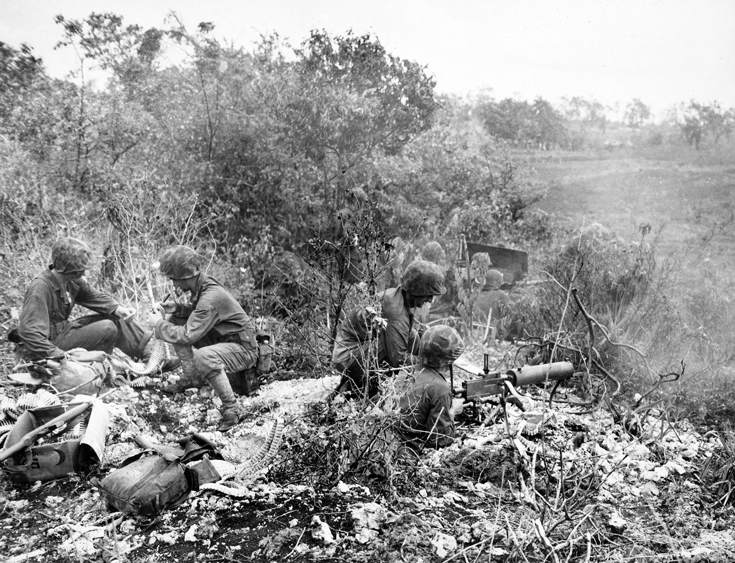 Battle Narrative Saipan: D+22. July 7, 1944 - 1-24thmarines.com