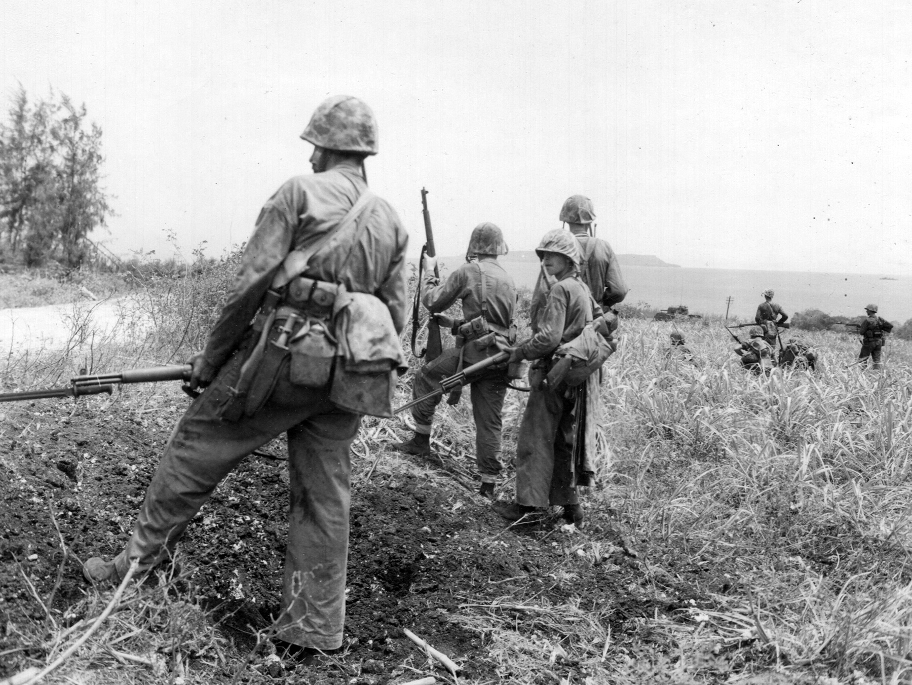 Battle Narrative Tinian: J+5. July 29, 1944 - 1-24thmarines.com